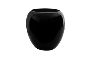 Phillips Collection - River Stone Side Table, Gel Coat Black - PH103926