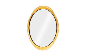 Phillips Collection - Broken Egg Mirror, White And Gold Leaf - PH67505