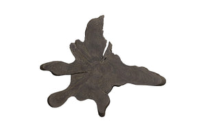 Phillips Collection - Freeform Teak Wall Slice , LG, Dark Gray - ID114686