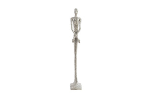 Phillips Collection - Lloyd Sculpture, Small, Resin, Silver Leaf - PH67645