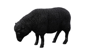 Phillips Collection - Sheep Sculpture, Gel Coat Black - PH109683