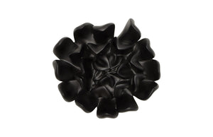 Phillips Collection - Topsy Turvy Succulent Wall Art, SMooth Matte Black - PH111561