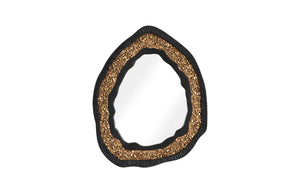 Phillips Collection - Geode Mirror, Black And Gold, Matte - PH104149