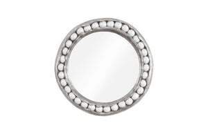Phillips Collection - Pearl Mirror, Silver Leaf, Round - PH104196