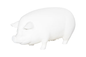 Phillips Collection - Pig Sculpture, Standing, Off White - PH57266
