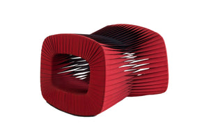 Phillips Collection - Seat Belt Ottoman, Red - B2064RZ