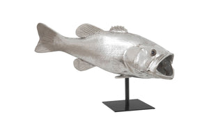 Phillips Collection - Large Mouth Bass Fish, With Stand - PH66612