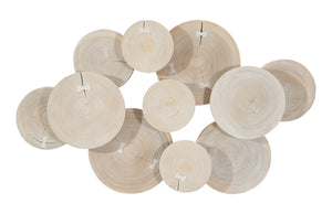 Phillips Collection - Clouds Wall Art, Bleached Finish - TH54456