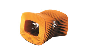 Phillips Collection - Seat Belt Ottoman, Orange - B2064ZZ