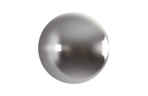 Phillips Collection - Ball On The Wall, Large, Polished Aluminum Finish - PH60522