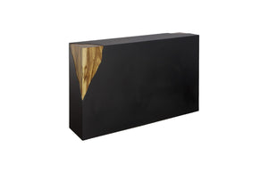 Phillips Collection - Cornered Console Table, Natural, Iron - TH110316