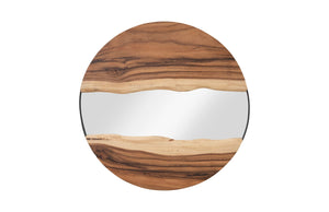 Phillips Collection - River Mirror, Natural, Round - TH103482