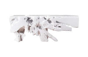 Phillips Collection - Freeform Console Table, Gel Coat White, LG - PH61255