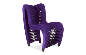 Phillips Collection - Seat Belt Dining Chair, Purple - B2061PU