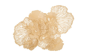 Phillips Collection - Flower Wall Art, Large, Ivory, Metal - TH83085