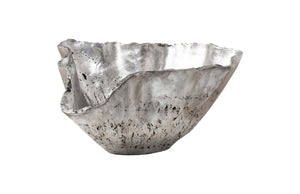 Phillips Collection - Cast Onyx Bowl, Silver Leaf, Large - PH103573