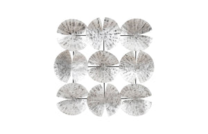 Phillips Collection - Ginkgo Leaf Wall Art, 9 Leaves, Silver - TH78934