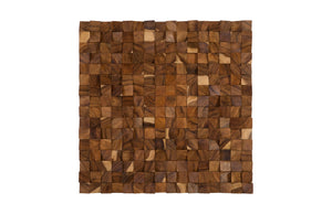 Phillips Collection - Blocks Wall Art, Chamcha Wood, Natural, LG - TH92140