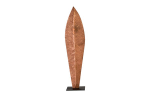 Phillips Collection - Carved Leaf On Stand, Copper Leaf, LG - TH89168