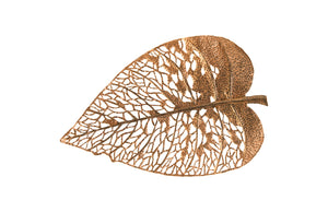 Phillips Collection - Birch Leaf Wall Art, Copper, LG - TH85853