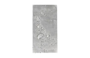 Phillips Collection - Splotch Wall Art, Rectangle, Silver Leaf - PH94492