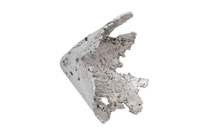 Phillips Collection - Semi-Perforated Splash Bowl Wall Art, Silver Leaf - PH105203