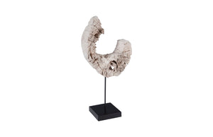 Phillips Collection - Eroded Wood C Sculpture On Stand ,Assorted - ID102142