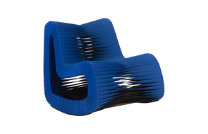 Phillips Collection - Seat Belt Rocking Chair, Blue/Black - B2063BL