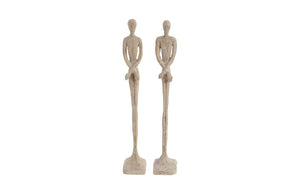 Phillips Collection - Lloyd And Lottie Sculpture, Extra Small, Resin, Roman Stone - PH67647