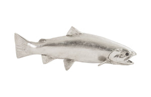Phillips Collection - Rainbow Trout Fish, Resin, Silver Leaf - PH76838