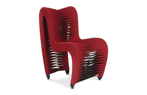 Phillips Collection - Seat Belt Dining Chair, Red/Black - B2062ZZ