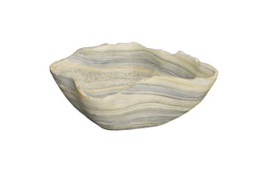 Phillips Collection - Cast Gray Onyx Bowl, Faux Finish, Medium - PH106690