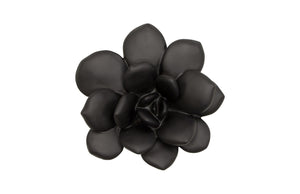 Phillips Collection - Laui Succulent Wall Art, SMooth Matte Black - PH111559