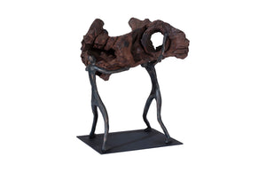 Phillips Collection - Atlas Tabletop Sculpture, Freeform High Lift, With Base - TH100850