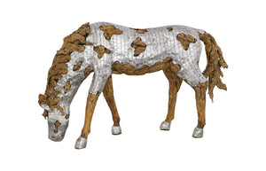 Phillips Collection - Mustang Horse Armored Sculpture, Grazing - ID113409