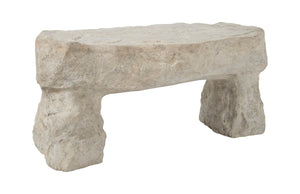 Phillips Collection - Cast Stone Bench, Roman Stone - PH102343