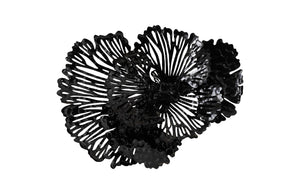 Phillips Collection - Flower Wall Art, Small, Black, Metal - TH107120