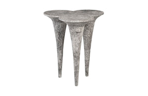 Phillips Collection - Marley Bar Table, Chamcha Wood, Gray Stone Finish - TH93106