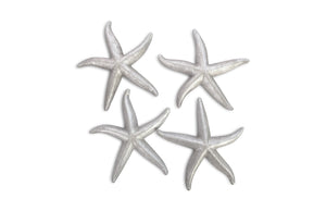 Phillips Collection - Starfish, Silver Leaf, Set Of 4, LG - PH67532