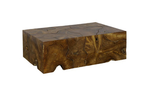 Phillips Collection - Teak Slice Coffee Table, Rectangle - ID65144