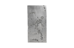 Phillips Collection - Splotch Wall Art, Rectangle, Silver Leaf - PH94493