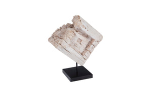 Phillips Collection - Eroded Wood Block On Stand, Assorted - ID102135