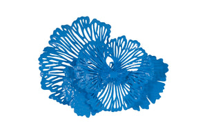 Phillips Collection - Flower Wall Art, Small, Blue, Metal - TH101833