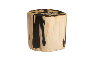 Phillips Collection - Cast Petrified Wood Stool, Resin - PH85494