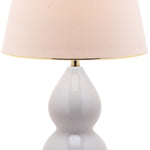 Safavieh Jill 26.5 Inch H Double Gourd Ceramic Lamp, LIT4093