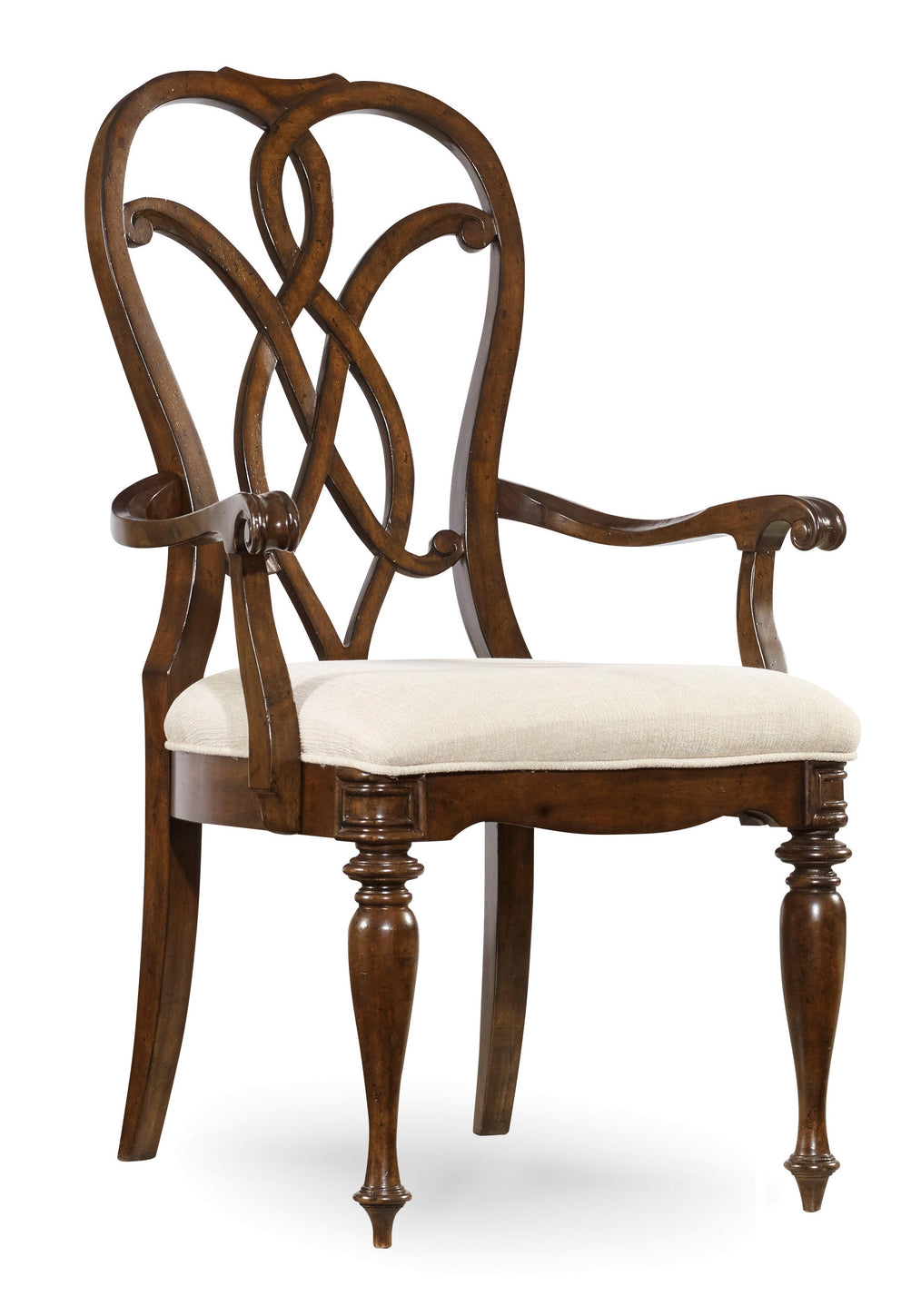 Leesburg Splatback Arm Chair - Hooker Furniture - 5381-75300