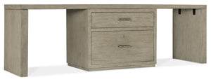 Hooker Furniture - Linville Falls 96" Desk with Centered Lateral File - 6150-10926-85