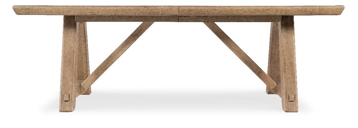 Vineyard Row Rectangle Dining Table with Two 20-inch Leaves | Hooker Furniture - 6952-75217-80