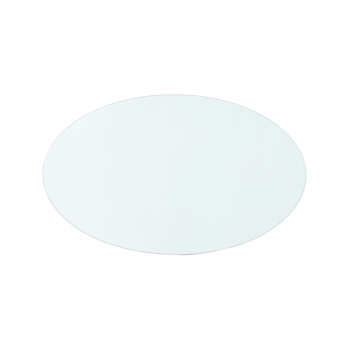 Villa & House - Mila Oval Coffee Table Glass Top - MLA-300-T