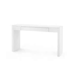 Villa & House - Morgan Large Grasscloth Console Table - MOR-410-59